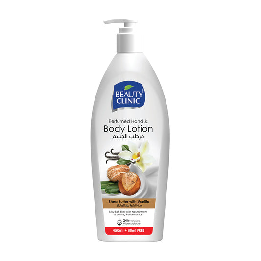 Shea Butter & Vanilla Hand and Body Lotion 500ml