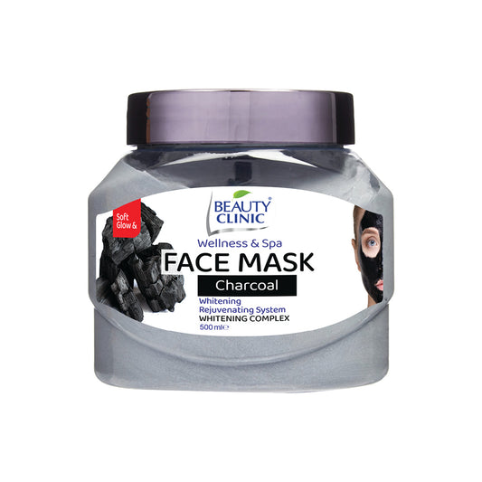 Wellness & Spa Charcoal Face Mask 500ml