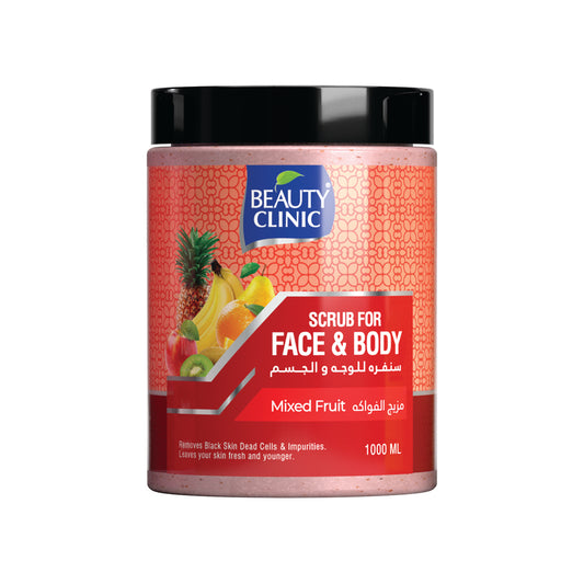 Mixed Fruits Face & Body Scrub 1000ml