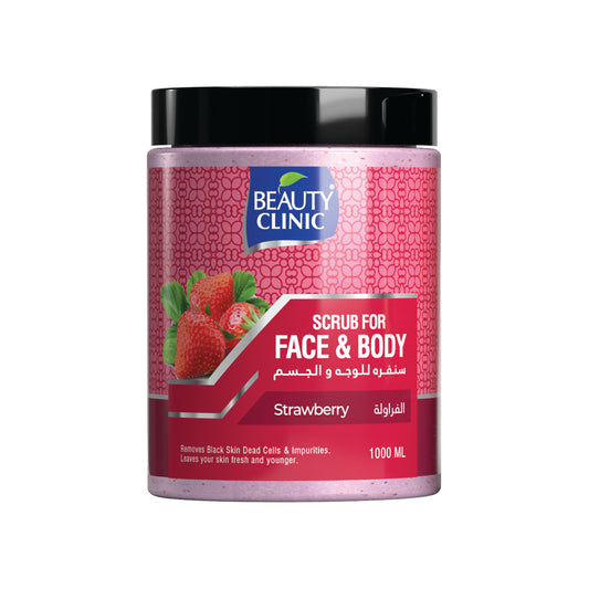 Strawberry Face & Body Scrub 1000ml