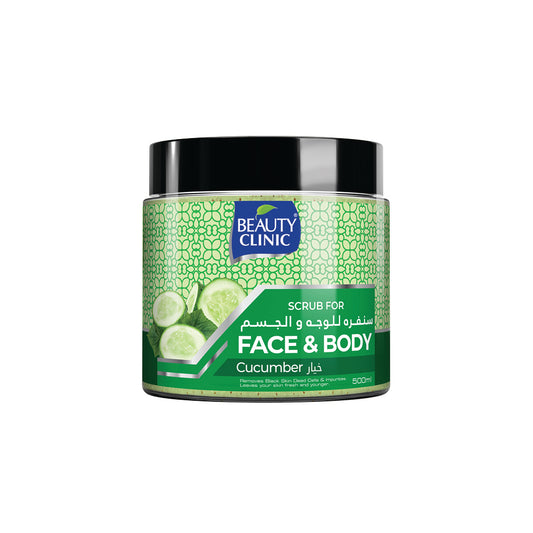 Face & Body Scrub Cucumber 500ml