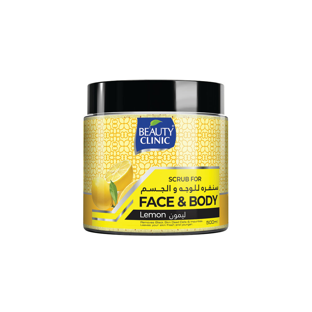 Lemon Face & Body Scrub 500ml