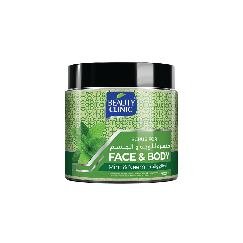 Mint Face & Body Scrub 500ml