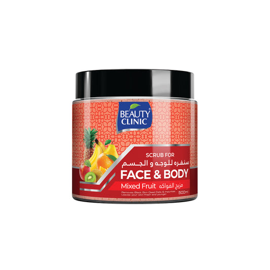 Mixed Fruits Face & Body Scrub 500ml