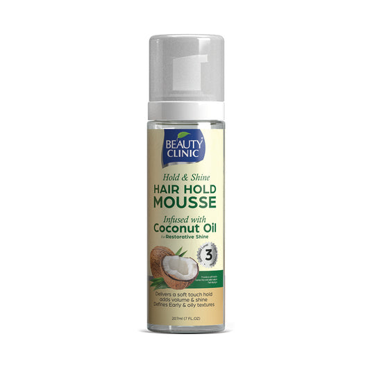 Coconut Infused Hair Hold Mousse 207ml