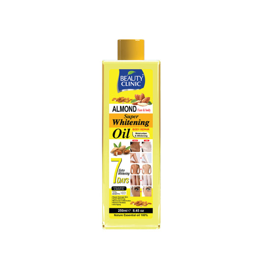 Almond Super Whitening Face & Body Oil 250ml