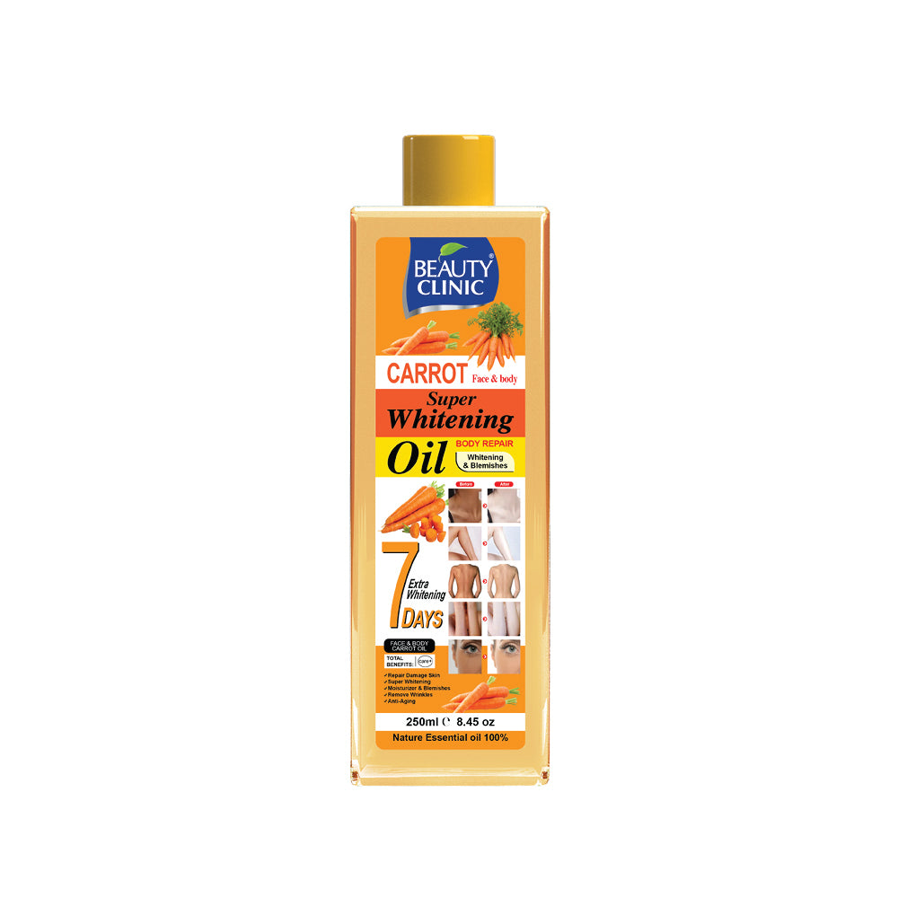 Carrot Infused Super Whitening Face & Body Oil 250ml