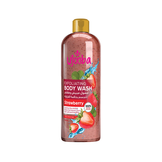 Strawberry Infused Exfoliating Body Wash 1000ml