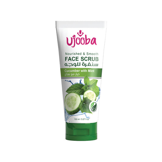 Nourished Cucumber & Mint Infused Smooth Face Scrub 150ml