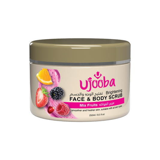 Mixed Fruits Infused Brightening Face & Body Scrub 250ml